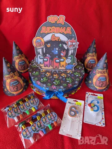 Картонена торта Блуи и Бинго, снимка 16 - Други - 42125219