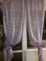 Пердета,два броя,лилави,с панделки за разделяне,декорация, снимка 14
