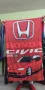 Honda Civic EG6- 1990-Интериорен транспарант с размери 90 см на 150 см, снимка 4