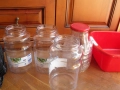 стъкленни буркани , снимка 2