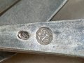 Сребърни лъжички за чай/кафе с тугри, снимка 7