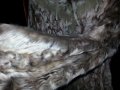 Палто-сребърна лисица,естествен косъм, снимка 6