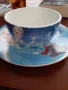 Порцеланова купичка и чинийка Елза  -Замръзнало кралство, снимка 6