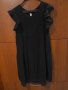 Черна пласирана рокля , снимка 3