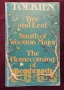 Tolkien: Tree and Leaf. Smoth of Wootton Major. The Homecoming of Beorhtnoth, снимка 1