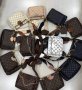 Дамска чанта Louis Vuitton 3в1 🎀, снимка 2