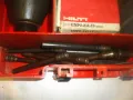 ГОЛЯМ ПЪЛЕН КОМПЛЕКТ HILTI DX600 ПИСТОЛЕТ ЗА БЪРЗ ДИРЕКТЕН МОНТАЖ В ЖЕЛЯЗО БЕТОН ОРИГИНАЛ ЛИХТЕНЩАЙН, снимка 13