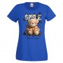 Дамска тениска bear SMILE,Мече,Меченце,Животно, Играчка,Изненада,Подарък,Повод,, снимка 6