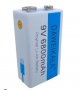 Презареждаема акумулаторна батерия 9V, 6800mAh, li-ion, USB Тype C, снимка 1