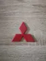 червено лого Mitsubishi 10 см, снимка 3