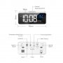 8808 Електронен настолен часовник с аларма и термометър, с големи светещи цифри, снимка 11
