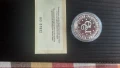  Продавам  възпоменателна сребърна монета от 1996 г. -Св. Иван Рилски , снимка 2