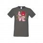 Мъжка тениска Свети Валентин Dog Love 1, снимка 4