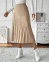 Дамска плисирана плетена пола, снимка 5