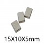 Неодимов магнит 15x10x5mm N52, magnit, neodimov, магнити, magnet, снимка 7