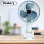 Вентилатор USB Rosberg, 4.5W, 6", различни положения,  2 ГОДИНИ ГАРАНЦИЯ, снимка 5