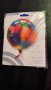 Нов Кръгъл фолиен балон 45 см с преливаща се дъга Украса Декорация, снимка 2