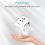 Нов Универсален адаптер за пътуване с USB и Type-C – UK EU US AU, снимка 3