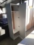 Еднокрилен гардероб с врата от МДФ цвят бяло мат., снимка 3