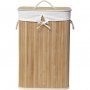Сгъваем кош за пране-бамбук и лен, снимка 1 - Други - 37756612