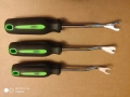 JBM TOOLS 3 БРОЯ Kъcи или Дълги Kачествени ИНСТРУМЕНТИ ЗА МАХАНЕ НА ПЛАСТМАСОВИ ЕЛЕМЕНТИ, снимка 1