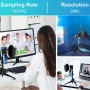 Комплект кондензаторен микрофон за стрийминг на подкаст USB Studio Pop Arm Стойка,ЧЕРЕН, снимка 9