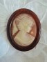 Винтидж брошка,,камея,, ,Франция, снимка 2