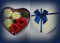 Кутия - сърце - идеална за подарък, снимка 1 - Ръчно изработени сувенири - 33148901