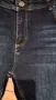 Висок клас Дамски дънки тъмен Denim - original , снимка 10