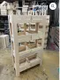Двоен стелаж от щайги с хедър за всякакъв вид стока, снимка 2