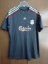 Liverpool Adidas оригинална фланелка тениска Ливърпул размер М сезон 2009/2010 , снимка 1 - Тениски - 36481300