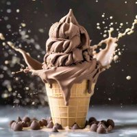 Суха смес за сладолед КАКАО * Сладолед на прах КАКАО * (1200г / 3 L Вода), снимка 3 - Други - 27826075