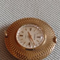 Стар механичен часовник бижу CHAIKA 17 JEWELS с позлатена рамка за КОЛЕКЦИЯ 43087, снимка 6 - Други ценни предмети - 43905587