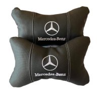 Комплект от два броя ергономични възглавници за седалка с ластик за автомобил /Вариант: Mercedes,BMW, снимка 3 - Други стоки за дома - 43611452