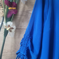 Тъмно синя рокля H&M , снимка 5 - Рокли - 44932164