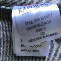 Нова дамска дънкова риза Kaporal S цветя оригинал етикет, снимка 7 - Ризи - 33521699