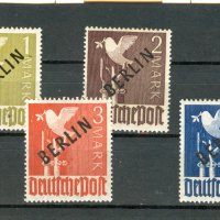 Германия 1948  Берлин -  Mi № 17/20 - чисти, снимка 1 - Филателия - 40055089