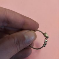 Стар сребърен пръстен (75), снимка 6 - Пръстени - 38975269