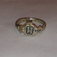 Стар пръстен над стогодишен сачан -66961, снимка 2 - Други ценни предмети - 28937777