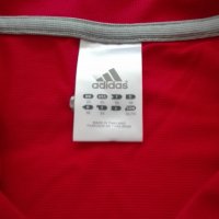 Тениска Adidas (all red) , XL (06/05 година), снимка 5 - Тениски - 32795708