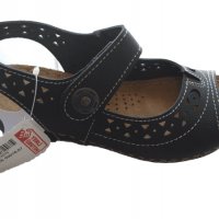 Черни анатомични дамски сандали, снимка 5 - Сандали - 36850187