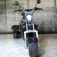 Електрическа Триколка Harley MaxMotors 3000W, снимка 2 - Мотоциклети и мототехника - 44878352