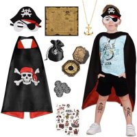 Нов Комплект арт пиратски костюми за Деца 3 - 10 год. Подарък, снимка 1 - Други - 43213010