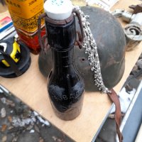 Стара бутилка 1942г отлична, снимка 2 - Антикварни и старинни предмети - 43347638