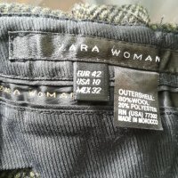 НОВ дамски вълнен панталон ZARA, снимка 7 - Панталони - 43976195