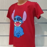 Нова детска тениска с дигитален печат Стич (Stitch), снимка 10 - Детски тениски и потници - 37494684
