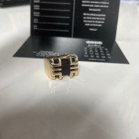 Златен мъжки пръстен 14 карата , снимка 8 - Пръстени - 43298480