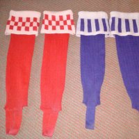 продавам 2 комплекта вълнени футболни чорапи, снимка 1 - Футбол - 26317414
