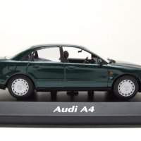 Audi A4 1995 - мащаб 1:43 на Maxichamps моделът е нов в PVC дисплей-кейс, снимка 13 - Колекции - 43377535