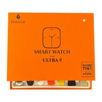 Смарт часовник 2023 New smart watch S100 ultra 7 in 1, снимка 4 - Смарт часовници - 43241145